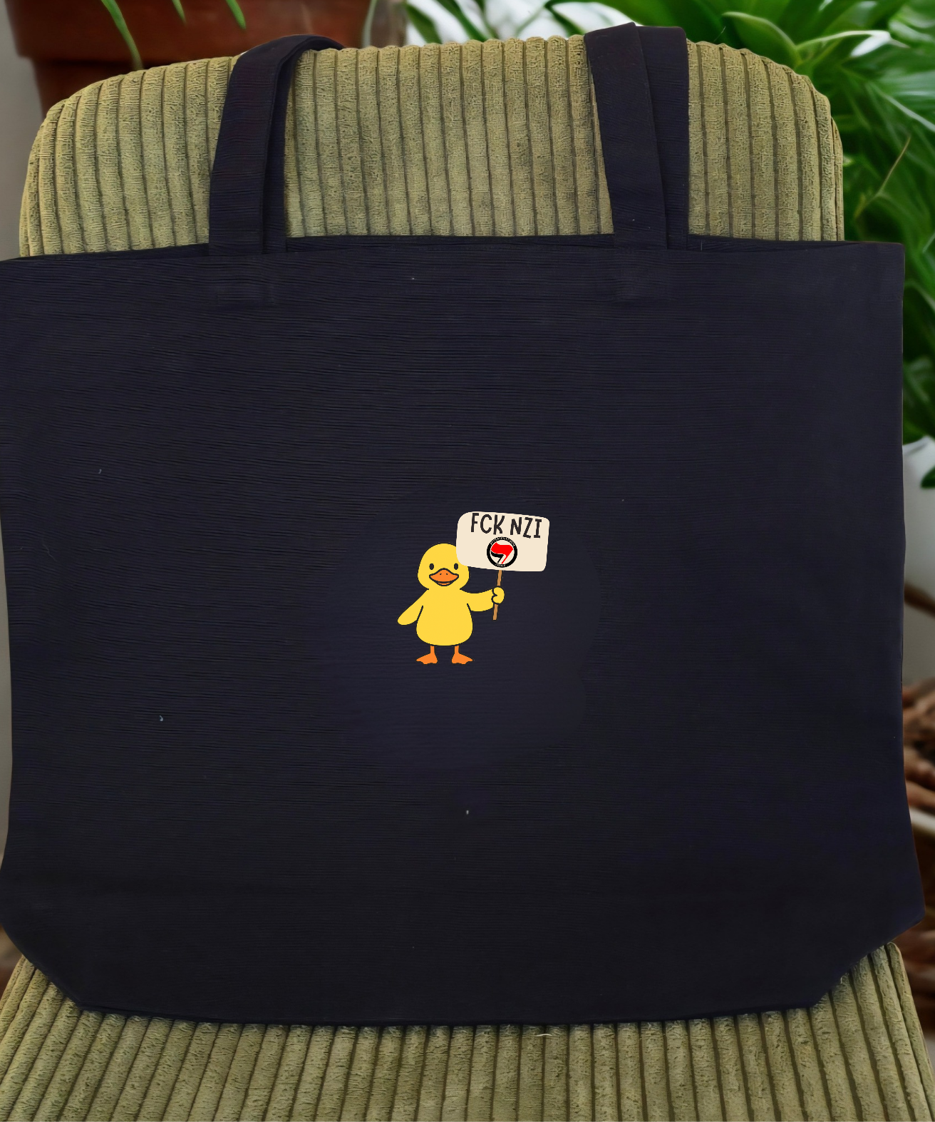 Einkauftasche aus 100% Fairtrade-Baumwolle.