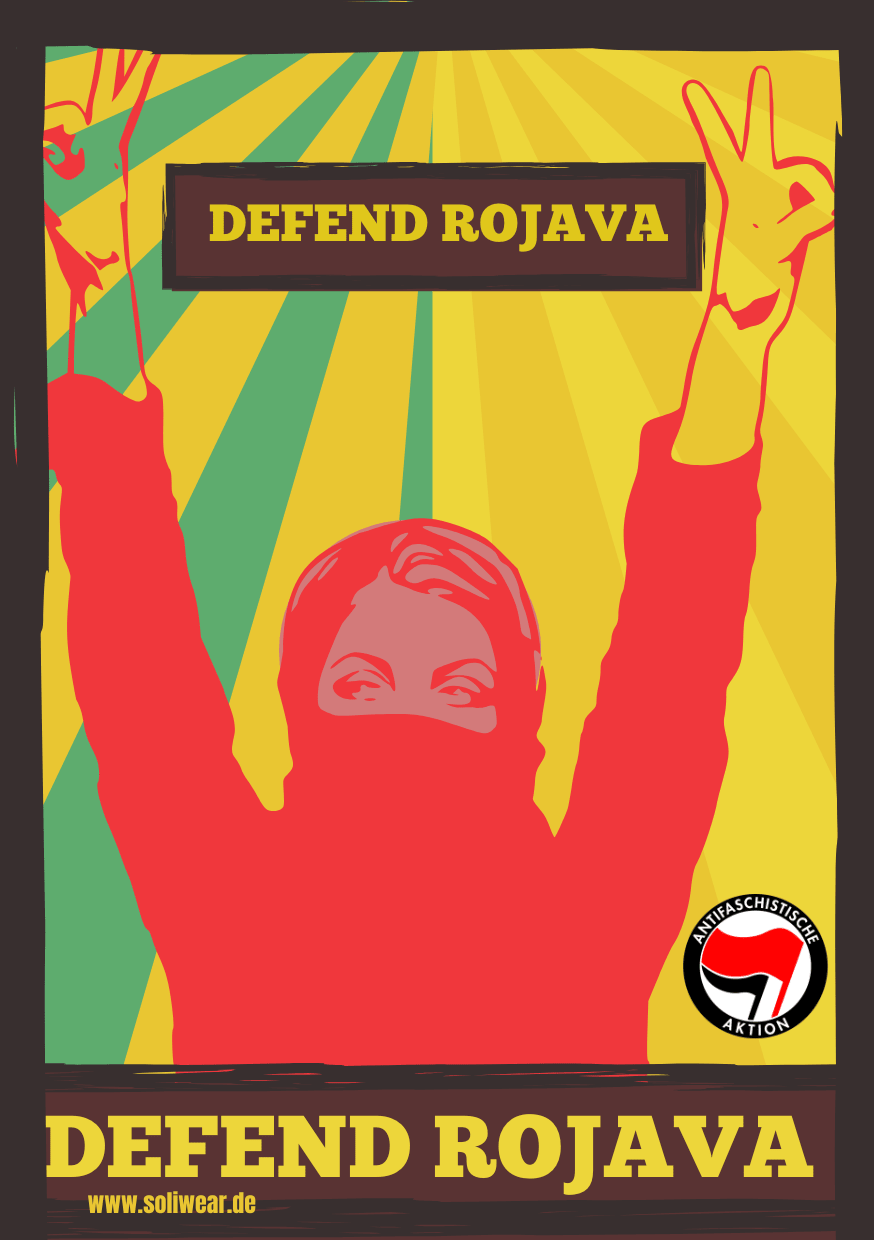 Defend Rojava Sticker - SoliWear