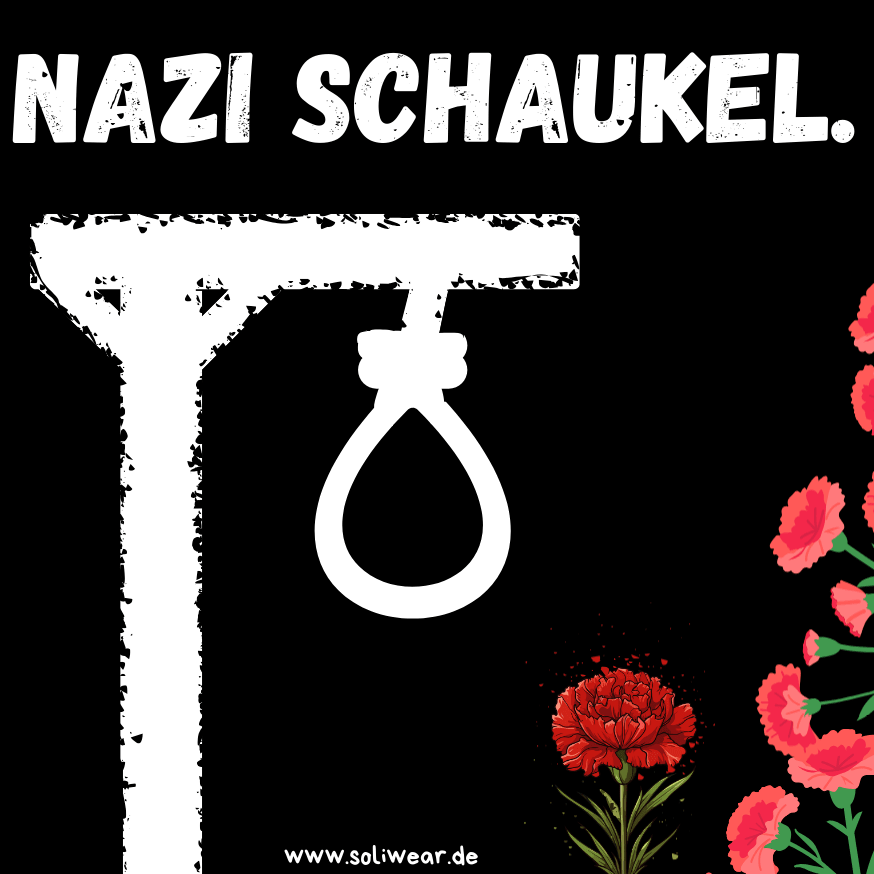 10 - 100 Stück „NZI SCHAUKEL“ Sticker – 7,7 × 7,4 cm - SoliWear