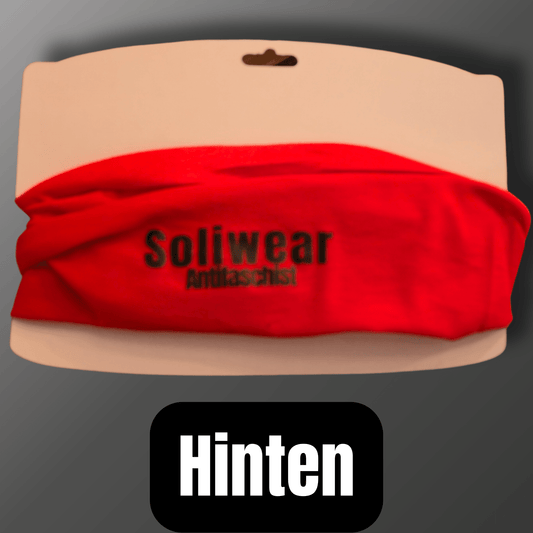 Antifa Schlauchschal Rot | SoliWear - SoliWear