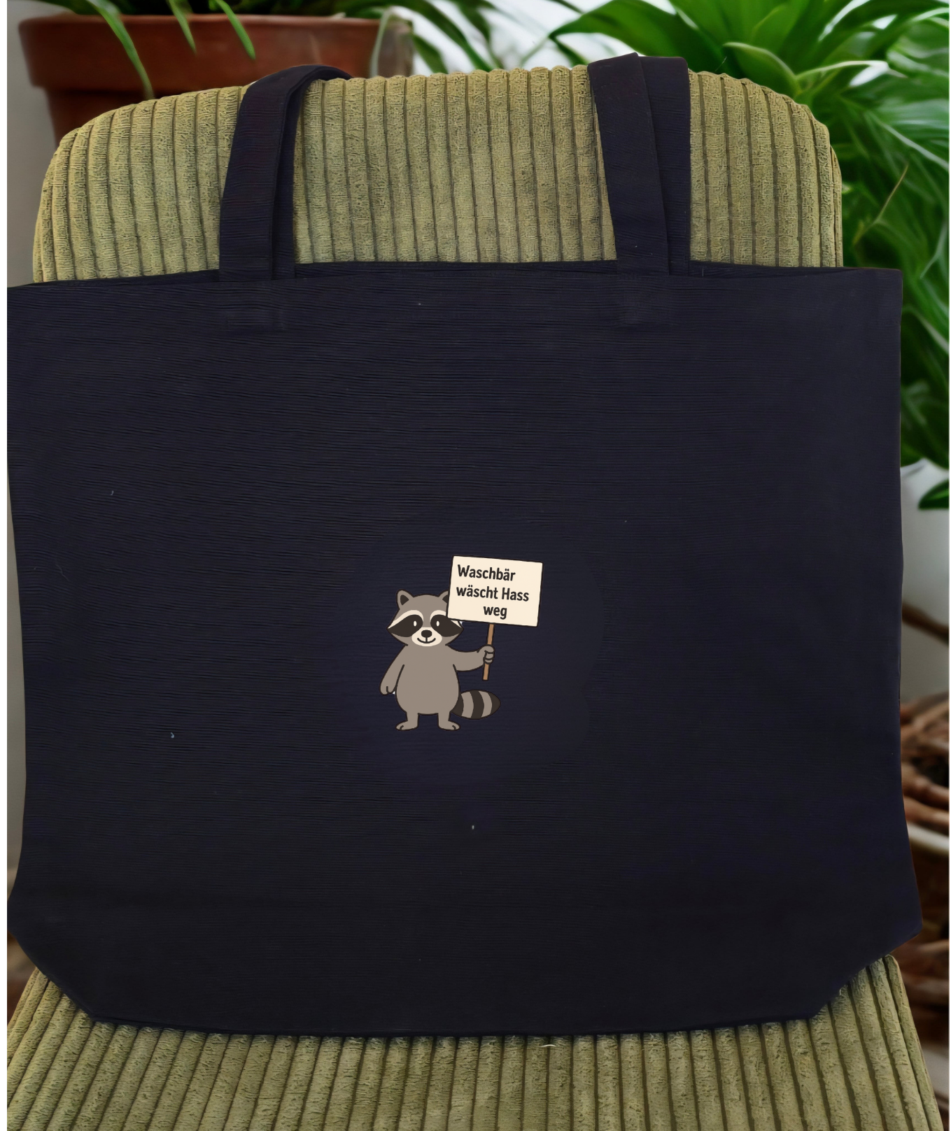SoliWear Einkauftasche – Fair, Robust und Nachhaltig
Waschbär