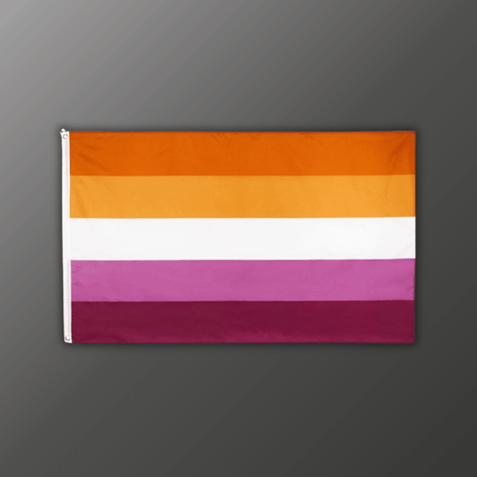Sunset Lesbian Pride Flagge - SoliWear