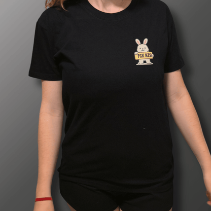 Unisex FCK NZS Hase T-Shirt - SoliWear
