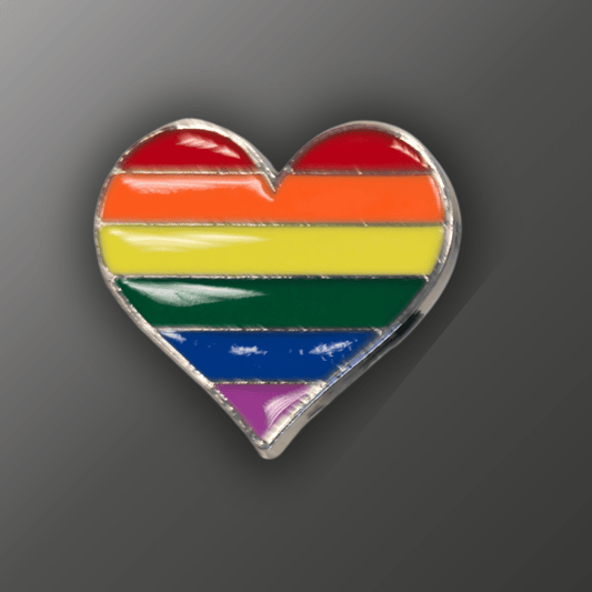 Regenbogen Herz Pin - SoliWear