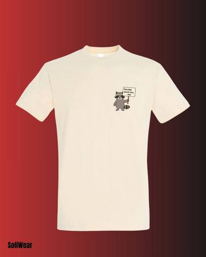 T-Shirt waschbar – wäscht Hass weg.