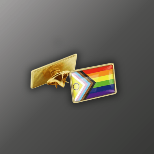 Progress Pride Pin – LGBTQIA+ Anstecker - SoliWear