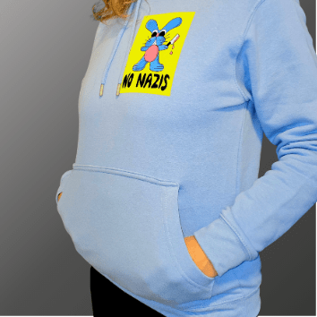 Rabbit Hoodie – Handbedruckt, Fair & Nachhaltig - SoliWear