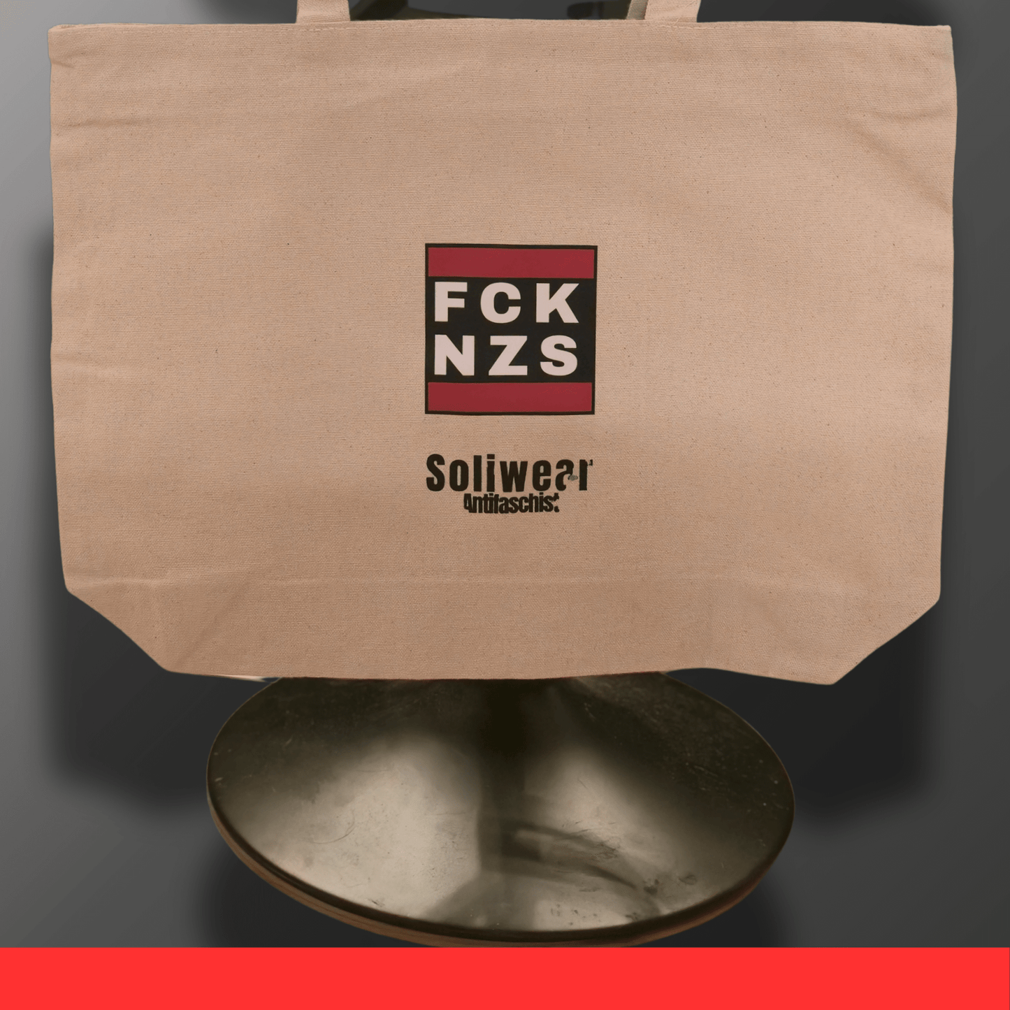 B - Ware FCK NZS Reißverschluss - Tragetasche - SoliWear