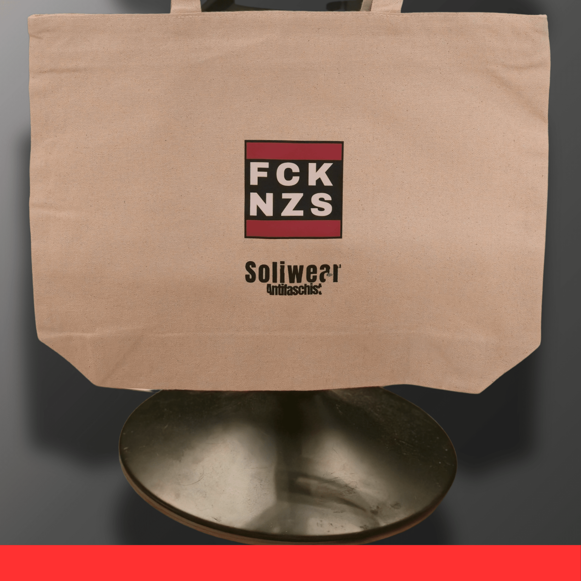 B - Ware FCK NZS Reißverschluss - Tragetasche - SoliWear
