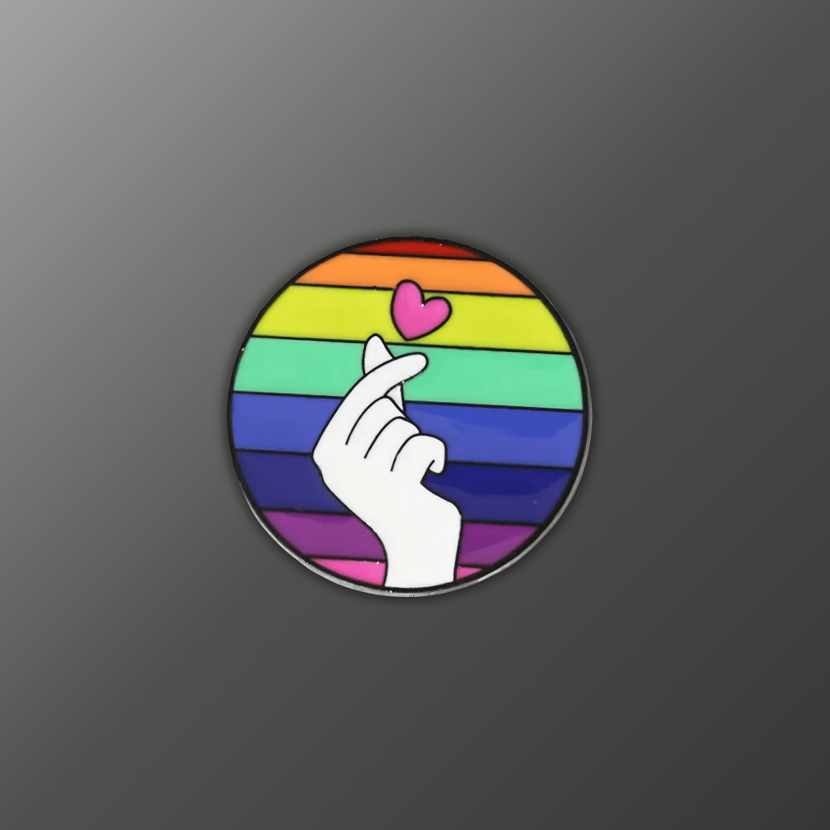Regenbogen Hand Pin - SoliWear