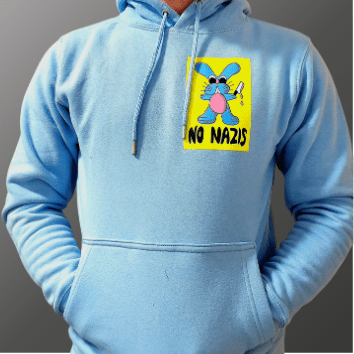 Rabbit Hoodie – Handbedruckt, Fair & Nachhaltig - SoliWear