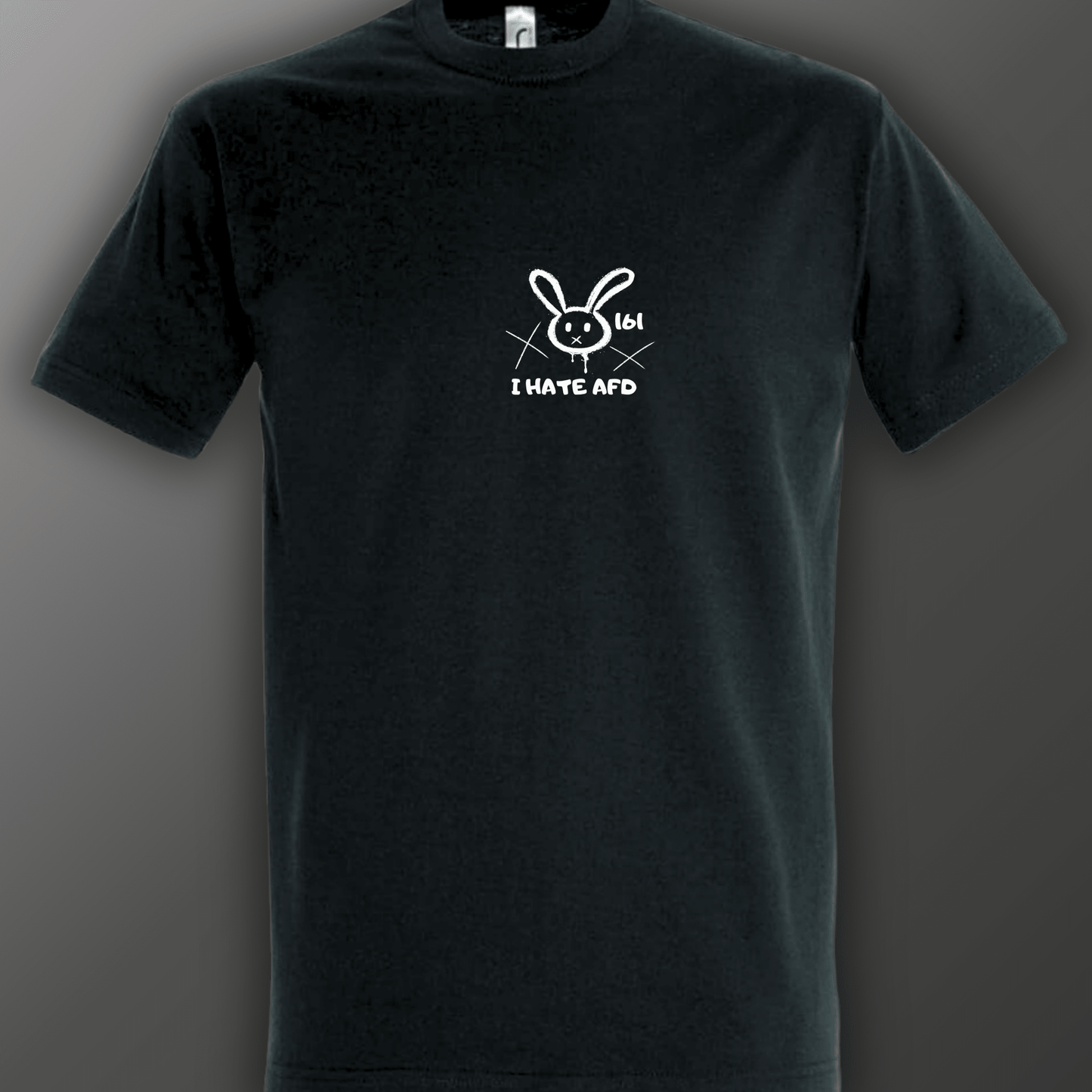 I HATE AFD T-Shirt – Handbedruckt, Fair,Vegan und Nachhaltig - SoliWear