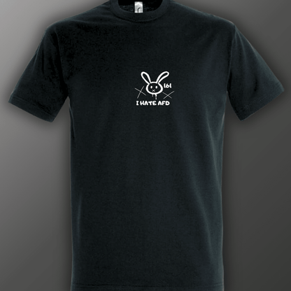 I HATE AFD T-Shirt – Handbedruckt, Fair,Vegan und Nachhaltig - SoliWear