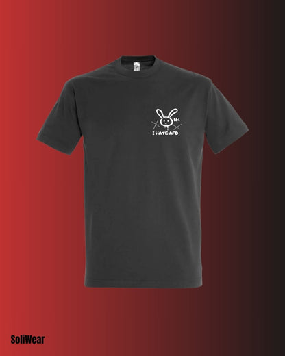 I HATE AFD T-Shirt – Handbedruckt, Fair, Vegan und Nachhaltig