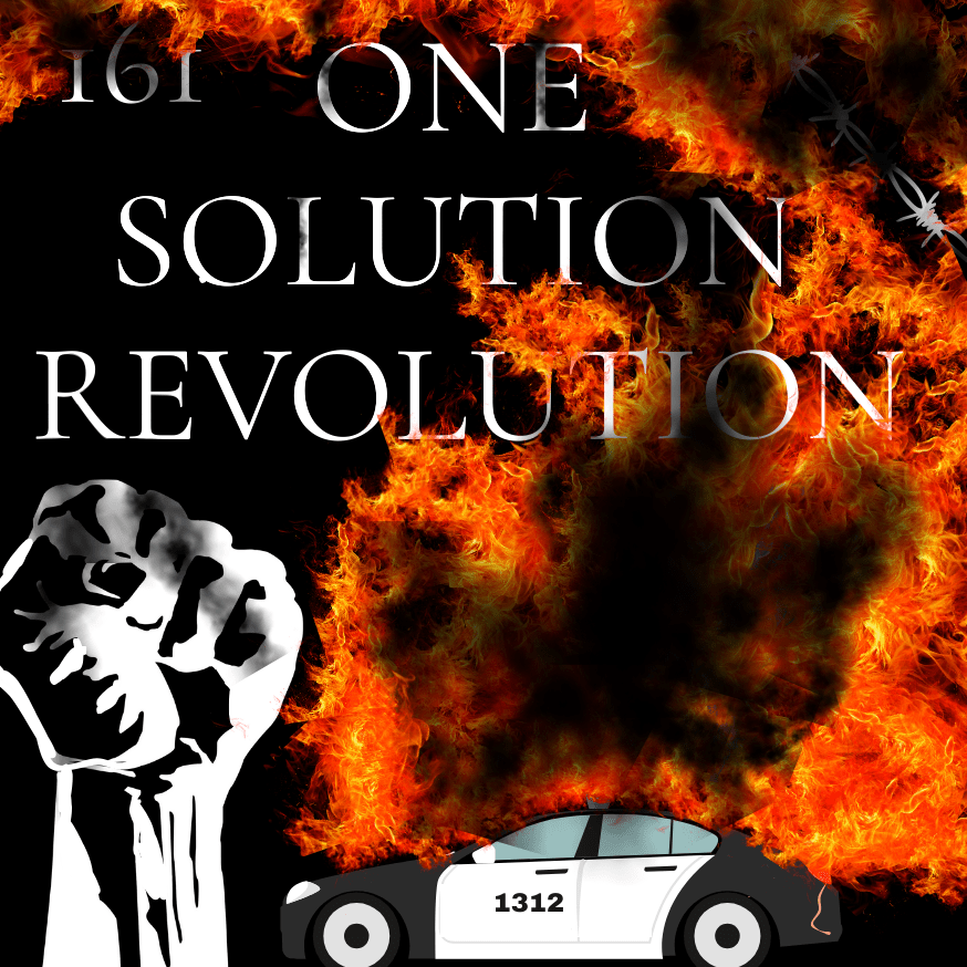 10x „One Solution Revolution“ Sticker – 7,7 × 7,4 cm - SoliWear