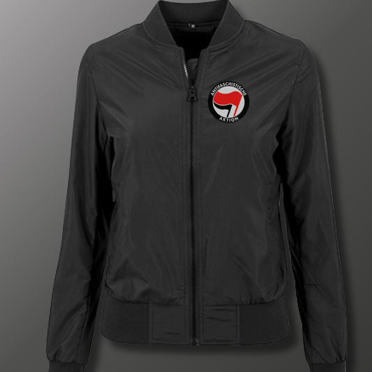 Taillierte Antifa jacke