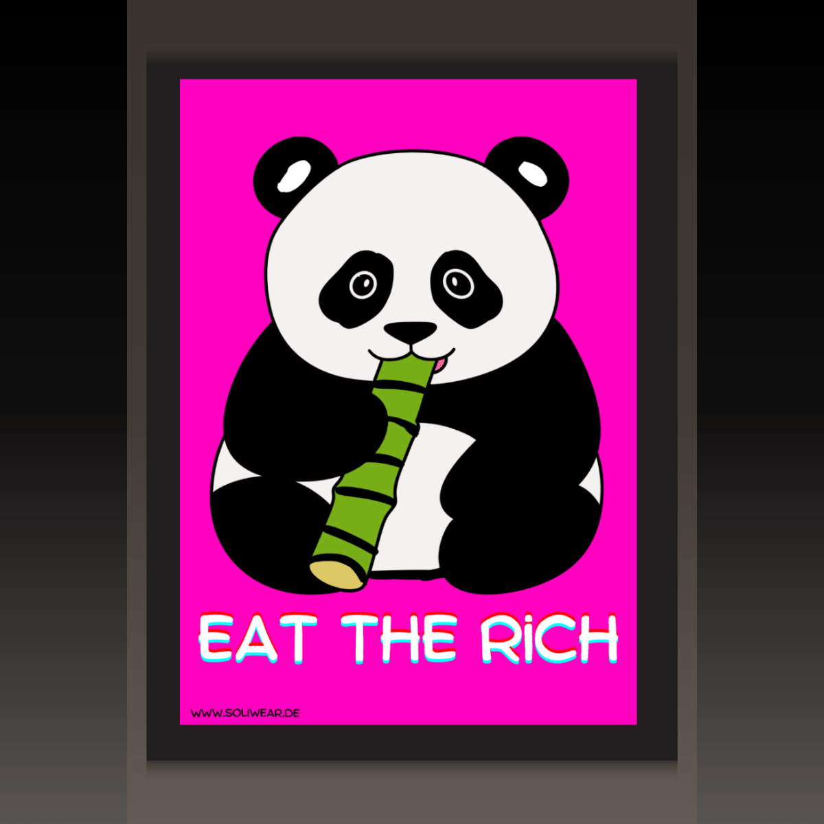 Eat the Rich Poster – DIN A3+ - SoliWear