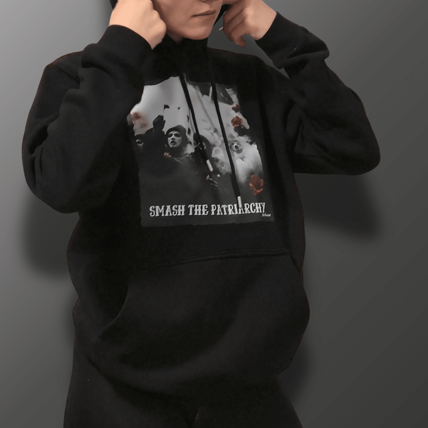 Smash the patriarchy Hoodie Umisex - SoliWear