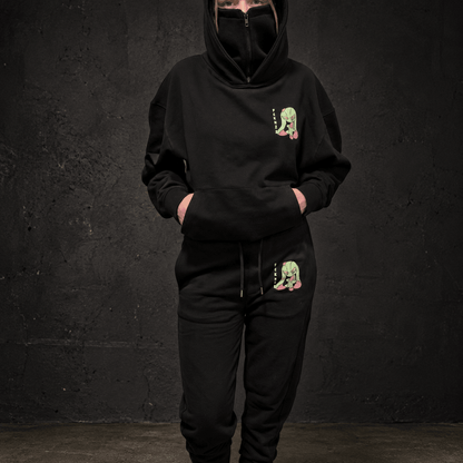 Psst- Jetzt vorbestellen🔥 Green Rabbit – Soliwear® Balaclava Hoodie - SoliWear