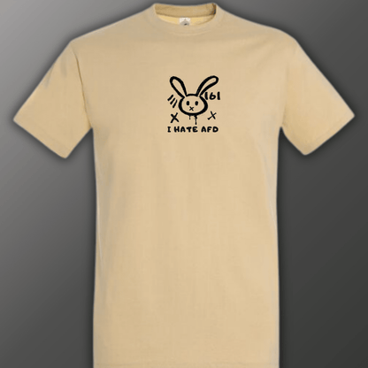 I HATE AFD T-Shirt – Handbedruckt, Fair,Vegan und Nachhaltig - SoliWear