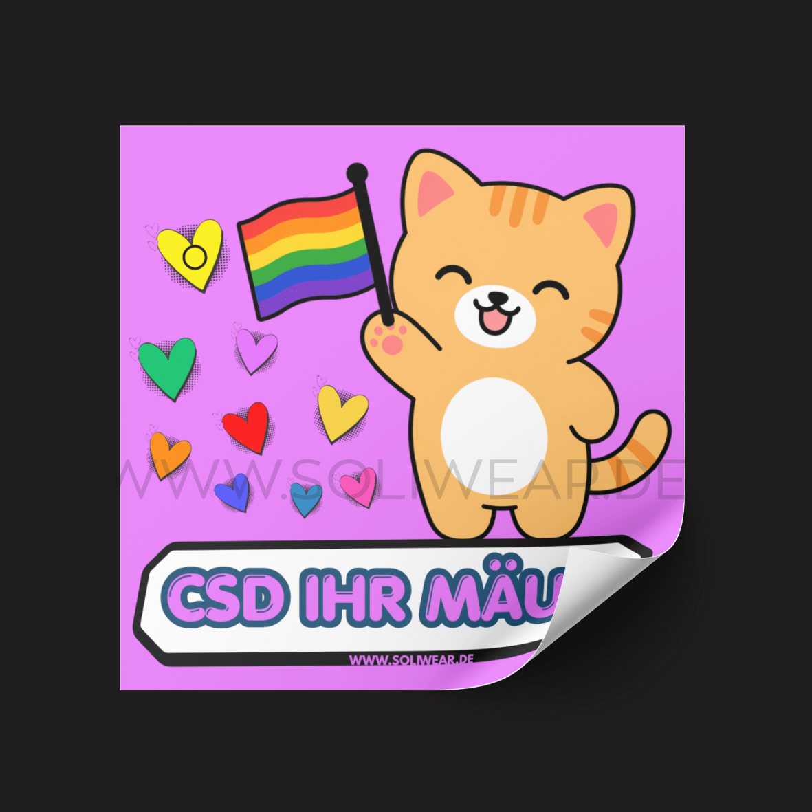 Jetzt vorbestellen🔥CSD ihr Mäuse! - Sticker | SoliWear - SoliWear