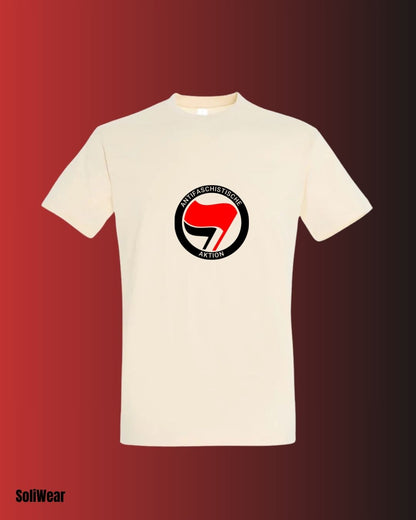 Antifa T-Shirt mit großem Logo – Klares Statement aus veganer Baumwolle