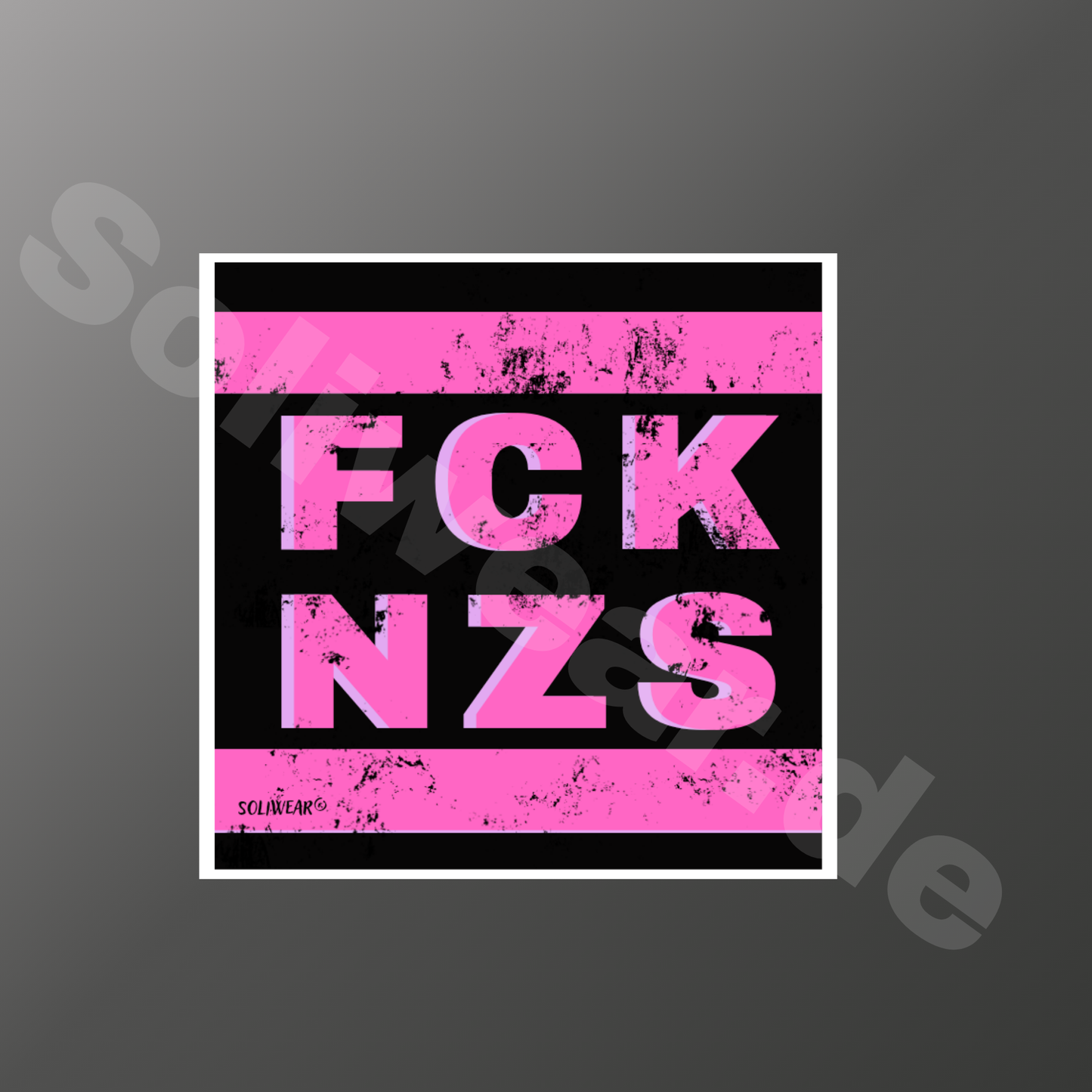 FCK NZS Sticker – Pink 🔥Vorbestellen🔥
