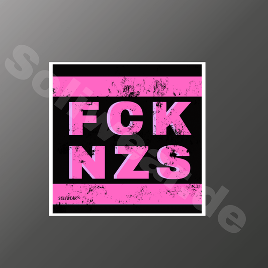 FCK NZS Sticker – Pink 🔥Vorbestellen🔥 - SoliWear