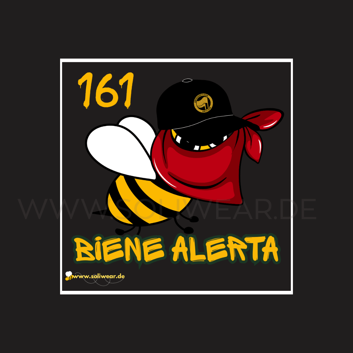 Jetzt vorbestellen🔥 Biene Alerta - Sticker | SoliWear - SoliWear