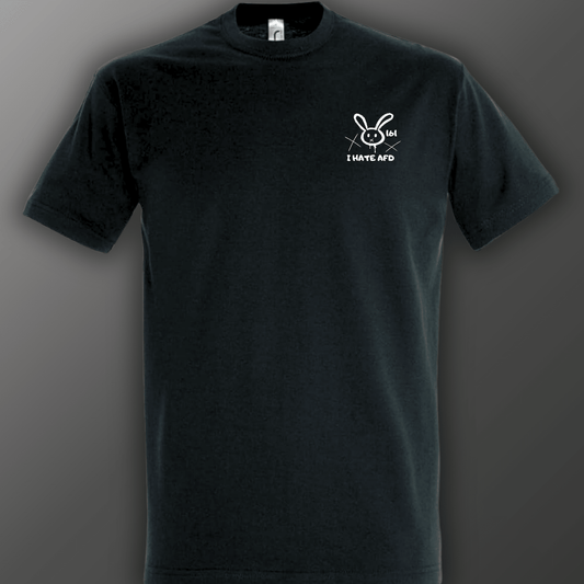 I HATE AFD T-Shirt – Handbedruckt, Fair, Vegan und Nachhaltig - SoliWear