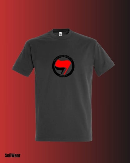 Antifa T-Shirt mit großem Logo – Klares Statement aus veganer Baumwolle