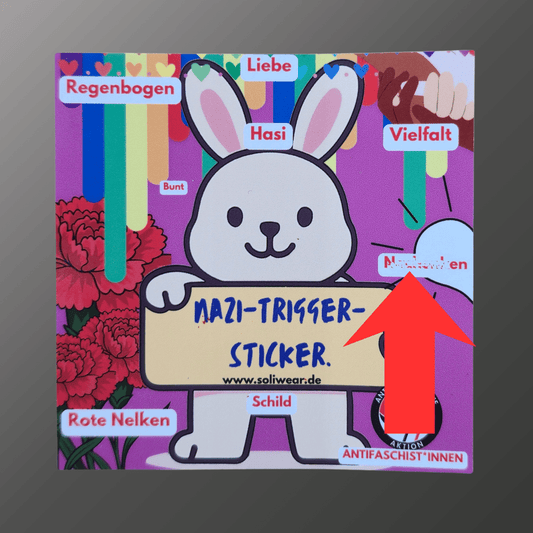 B - Ware NZS Trigger Sticker Set 100 |500 | 1000 Stück - SoliWear