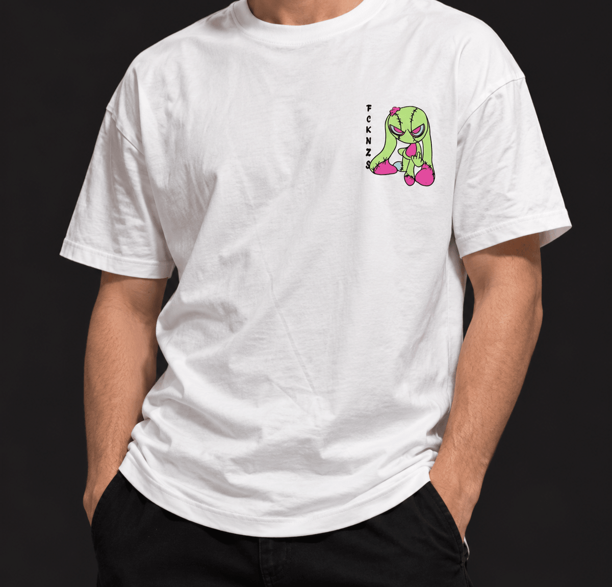 Psst- Jetzt vorbestellen🔥Green Rabbit Oversize Shirt – SoliWear® - SoliWear