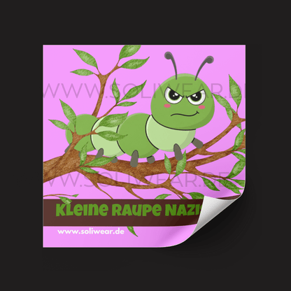 Jetzt vorbestellen🔥 Kleine Raupe Nazisatt - Sticker | SoliWear - SoliWear