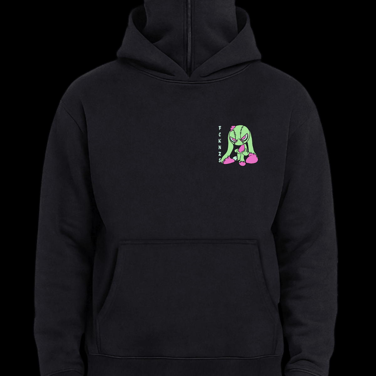 Psst- Jetzt vorbestellen🔥 Green Rabbit – Soliwear® Balaclava Hoodie - SoliWear