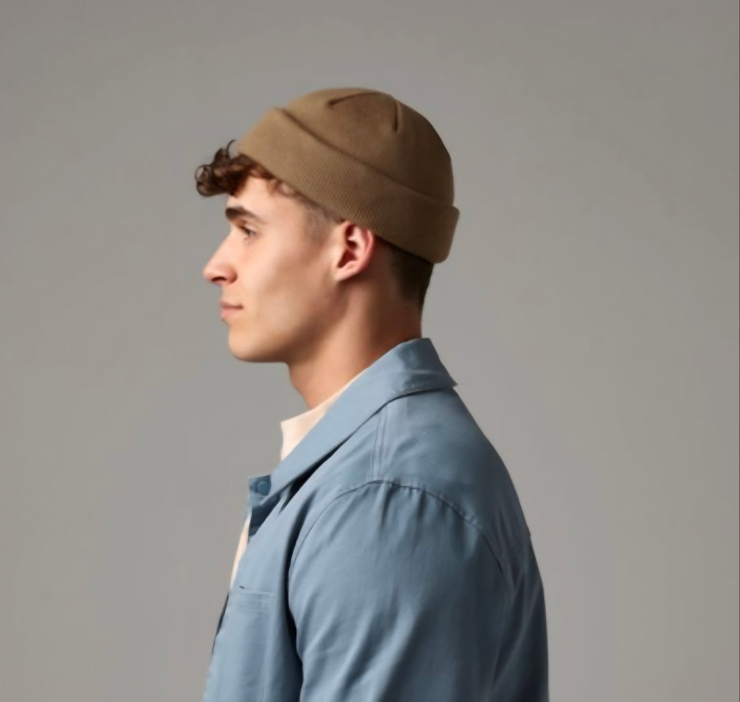 Beanie aus recyceltem Polyester