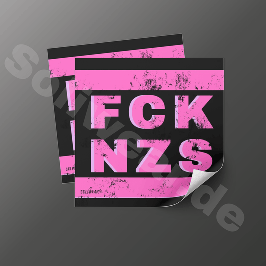 FCK NZS Sticker – Pink 🔥Vorbestellen🔥 - SoliWear