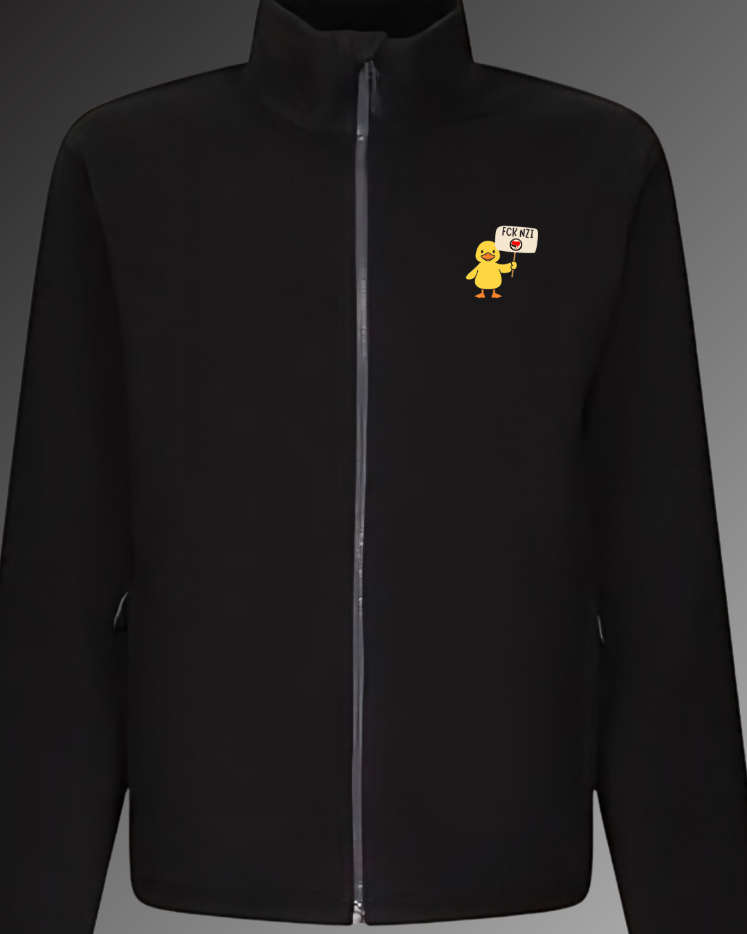 Antifa Ente Fleece Jacke