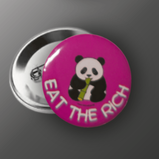 Eat the rich pin - SoliWear