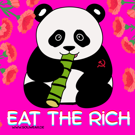 "Eat the Rich" Sticker – Aufkleber Set (10 Stück)