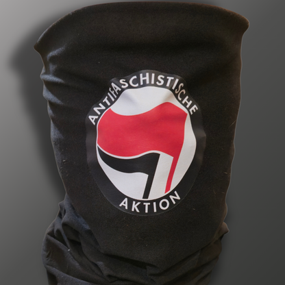 Antifa Schlauchschal Schwarz