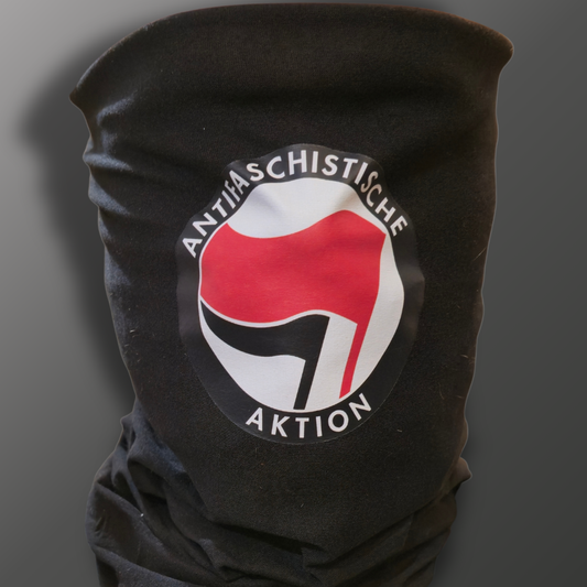 Antifa Schlauchschal Schwarz