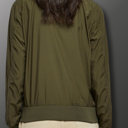 FCK NZS – Taillierte Bomberjacke | Grün